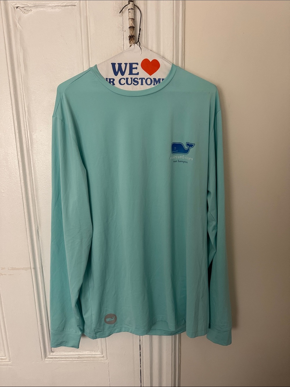 Vineyard Vines Men's Long-Sleeve Tee - Seafoam Green
